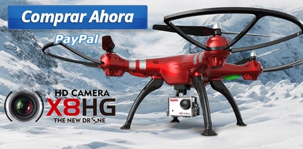 Drone Syma X8HG Español Análisis y Prueba de vuelo 02