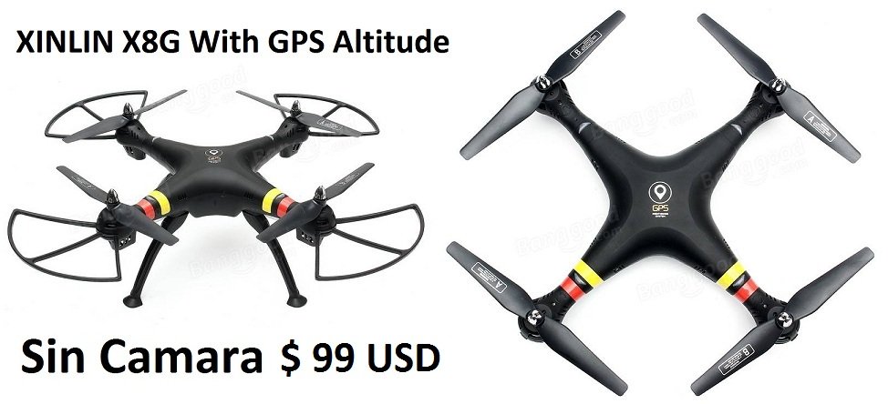 XINLIN X8G With GPS Altitude