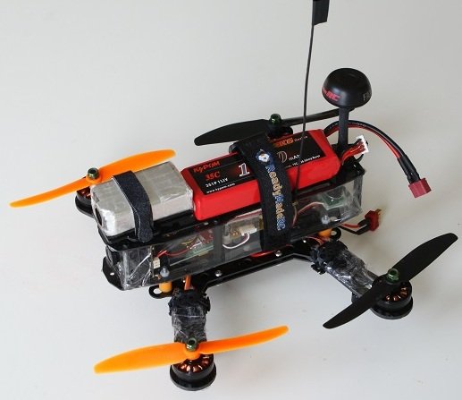 Materiales Drone Quadcopter con camara en tiempo real