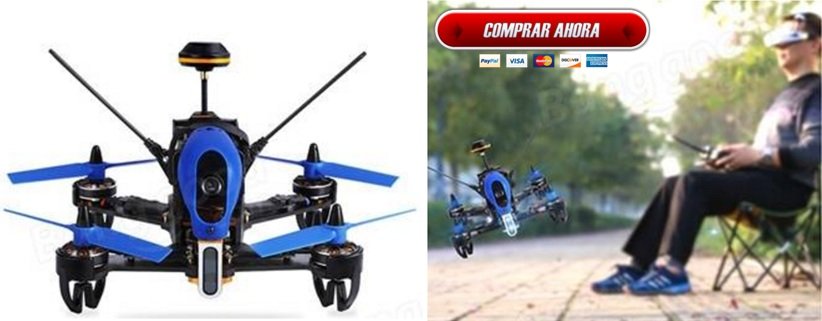 Drone Walkera F210 3D Español Análisis 04