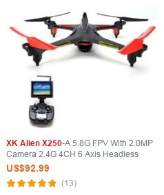 Drone XK Alien X250-A
