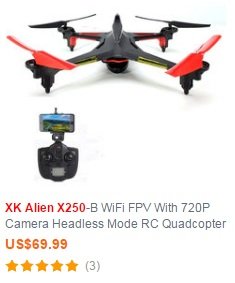 Drone XK Alien X250-B