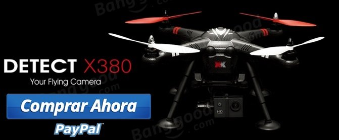 Drone XK DETECT X380-C Español Análisis 02