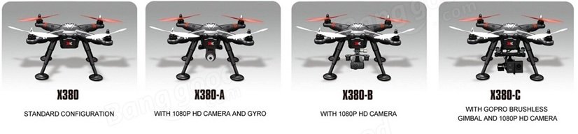 Drone XK DETECT X380-C Español Análisis 03