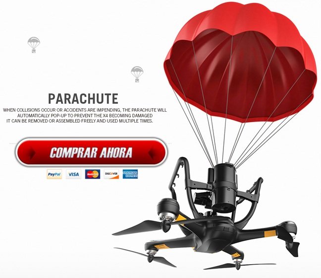 hubsan-x4-pro-h109s-drone-con-paracaidas