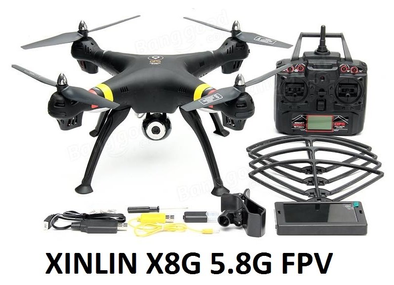 XIN LIN XINLIN X8G 5.8G FPV With 2.0MP HD Camera