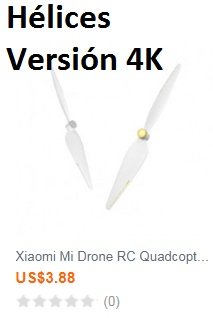 Hélices Xiaomi Mi Drone 4K