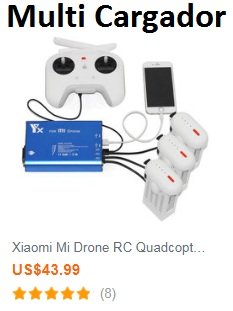 Multi Cargador Xiaomi Mi Drone